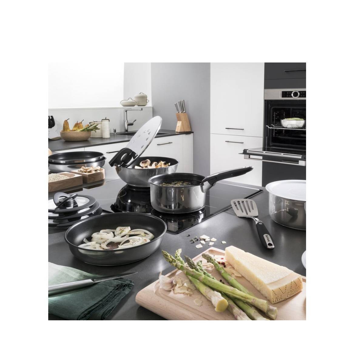 Poêle acier inoxydable 28cm L9730602 Tefal - Image 3