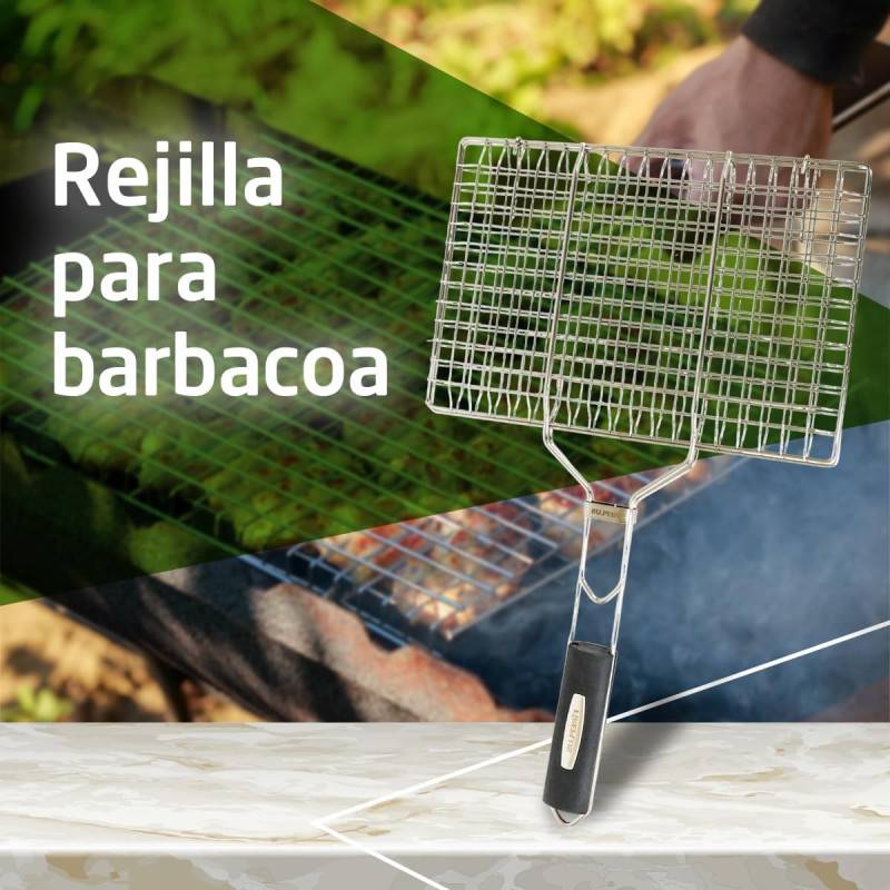 Amig - REPLUS 24814 - Grille pour barbecue  FP30 - 50 x 32 x 2,5 cm - Acier inoxydable - Mat | Amig - Image 4
