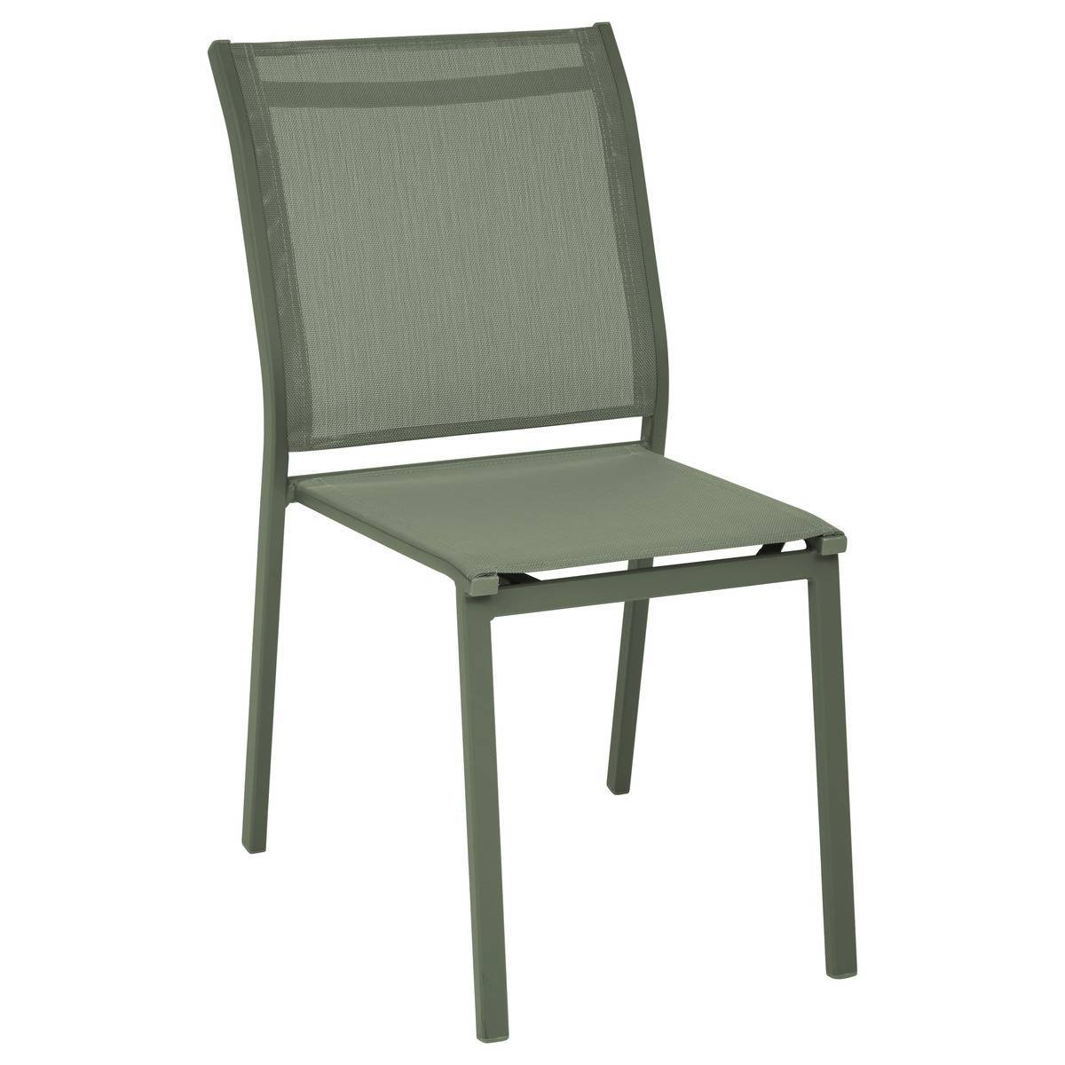 Hesperide - Chaise de jardin Essentia empilable vert laurier Hespéride - Image 1