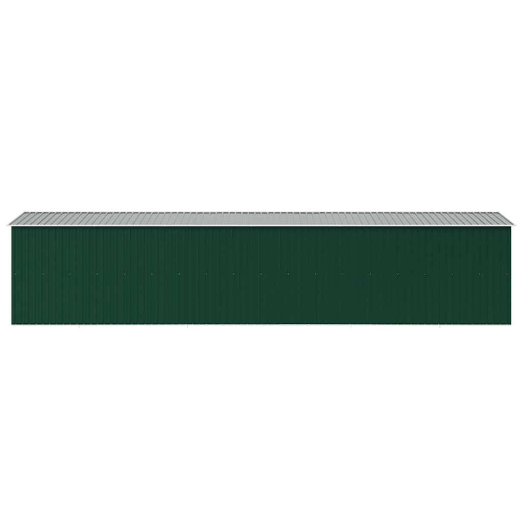 Vidaxl - Abri de jardin Vert 257x779x181 cm Acier galvanisé 5.3m² vidaXL 47032 - Image 7