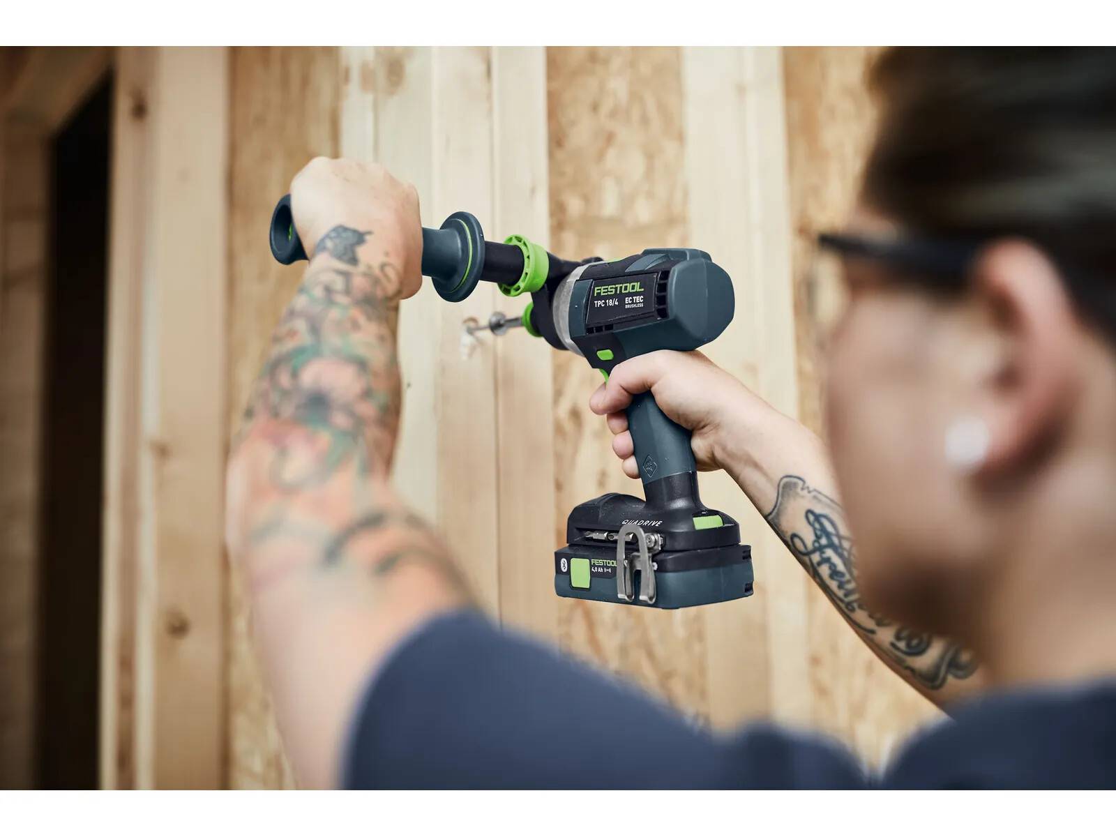 Perceuse-visseuse à percussion sans fil TPC 18/4 - FESTOOL - systainer - 578832 - Image 9