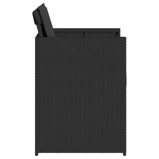 Chaise bois composite 4 places rotin noir 50,5 x 54 x 79 cm - Prolenta premium p390.9 - Image 6