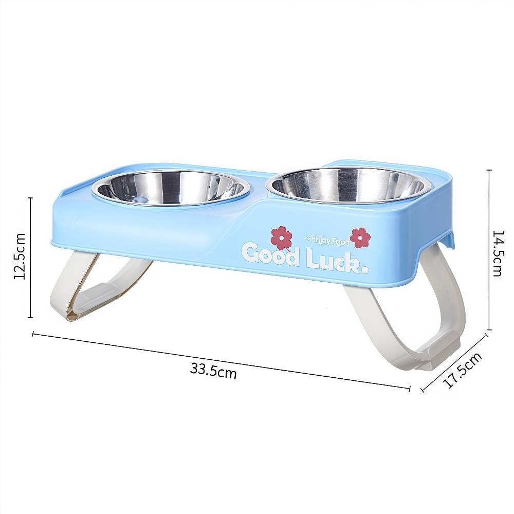 Gamelle double pliable pour chien et chat - IntiMeg - Image 4