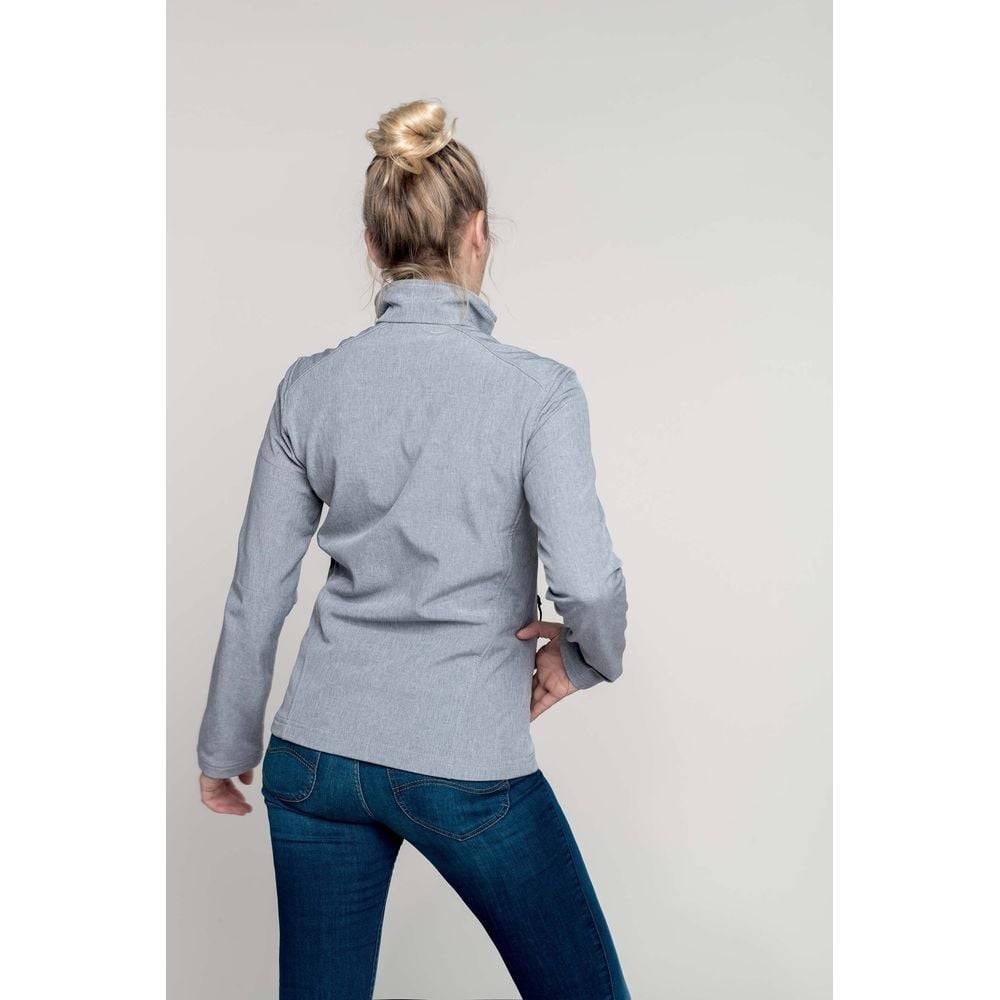 Veste de travail softshell femme Kariban Gris Chiné L - Image 2
