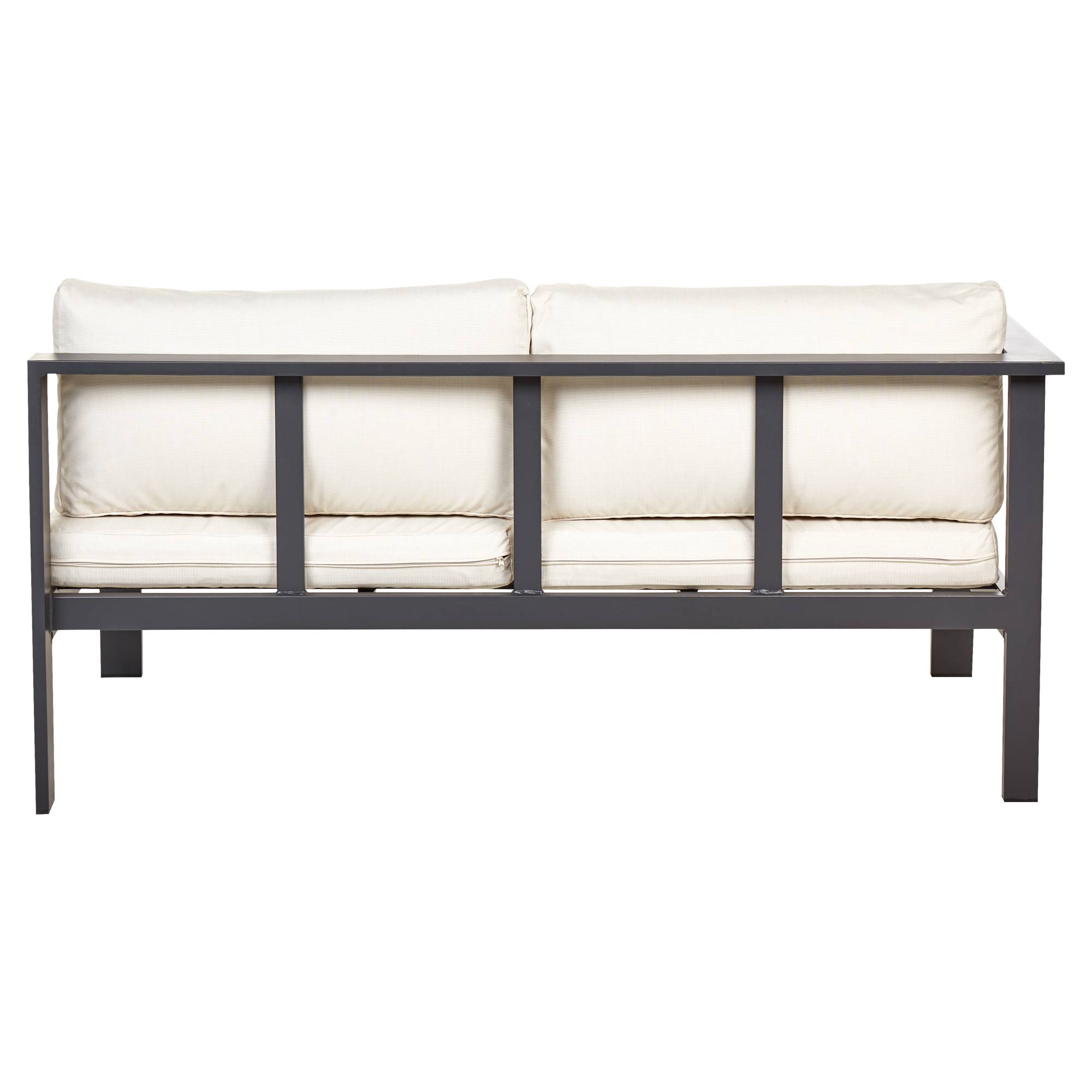 Beliani - Set de jardin, 5 Personnes Aluminium Beige MESSINA - Beliani - Image 4