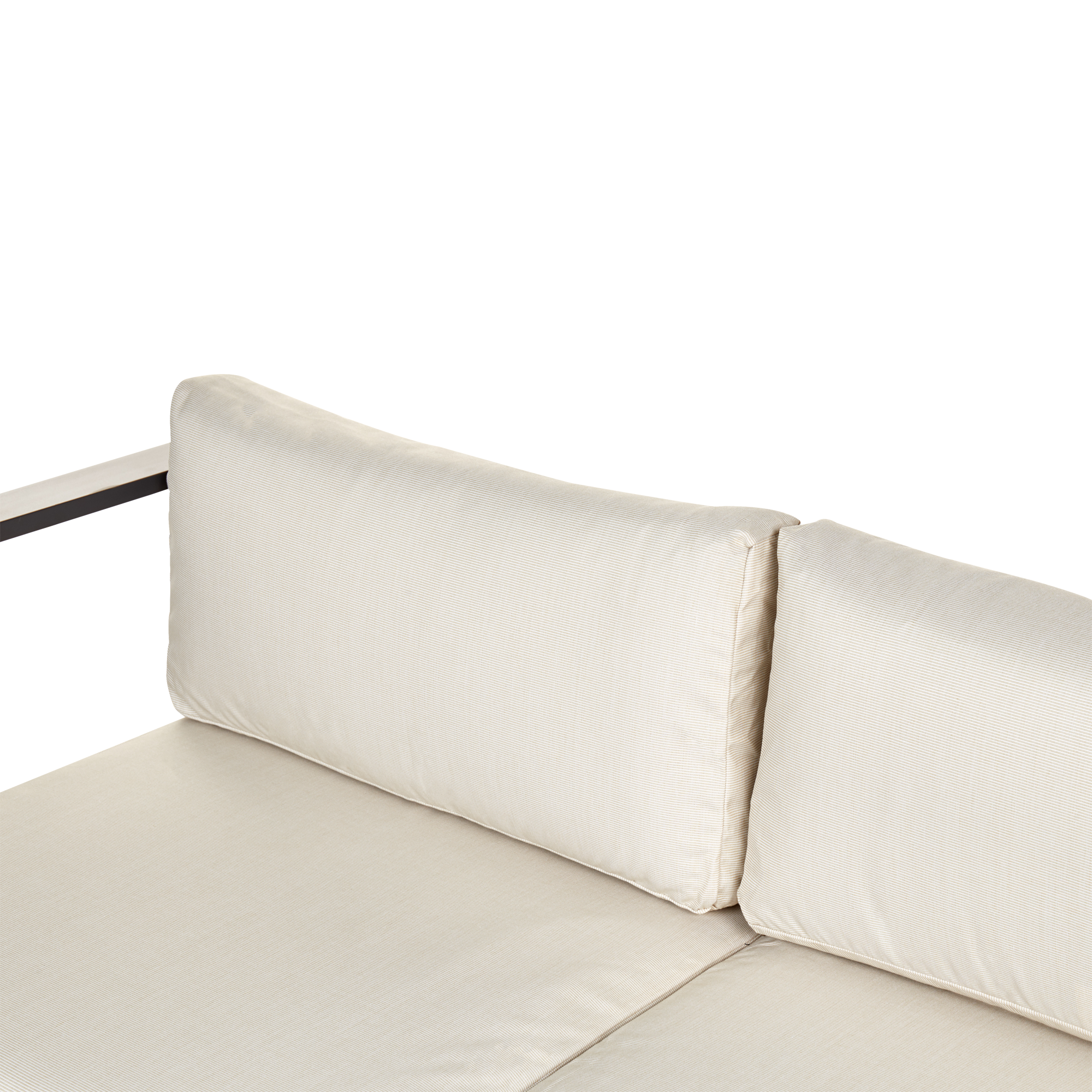 Beliani - Set de jardin, 5 Personnes Aluminium Beige MESSINA - Beliani - Image 9