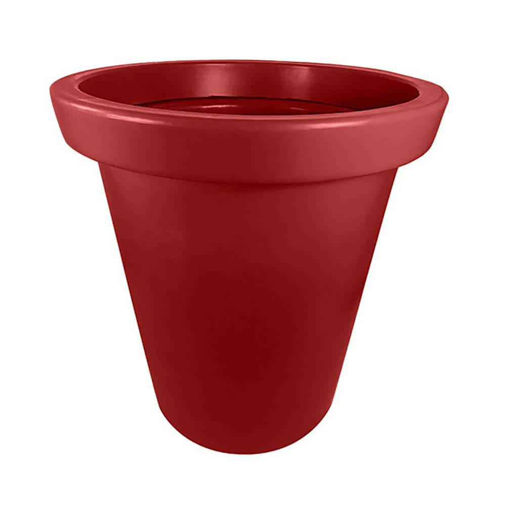 Pot de fleurs rond xxl delight 760l-lot de 2 - plast'up rotomoulage - Image 2