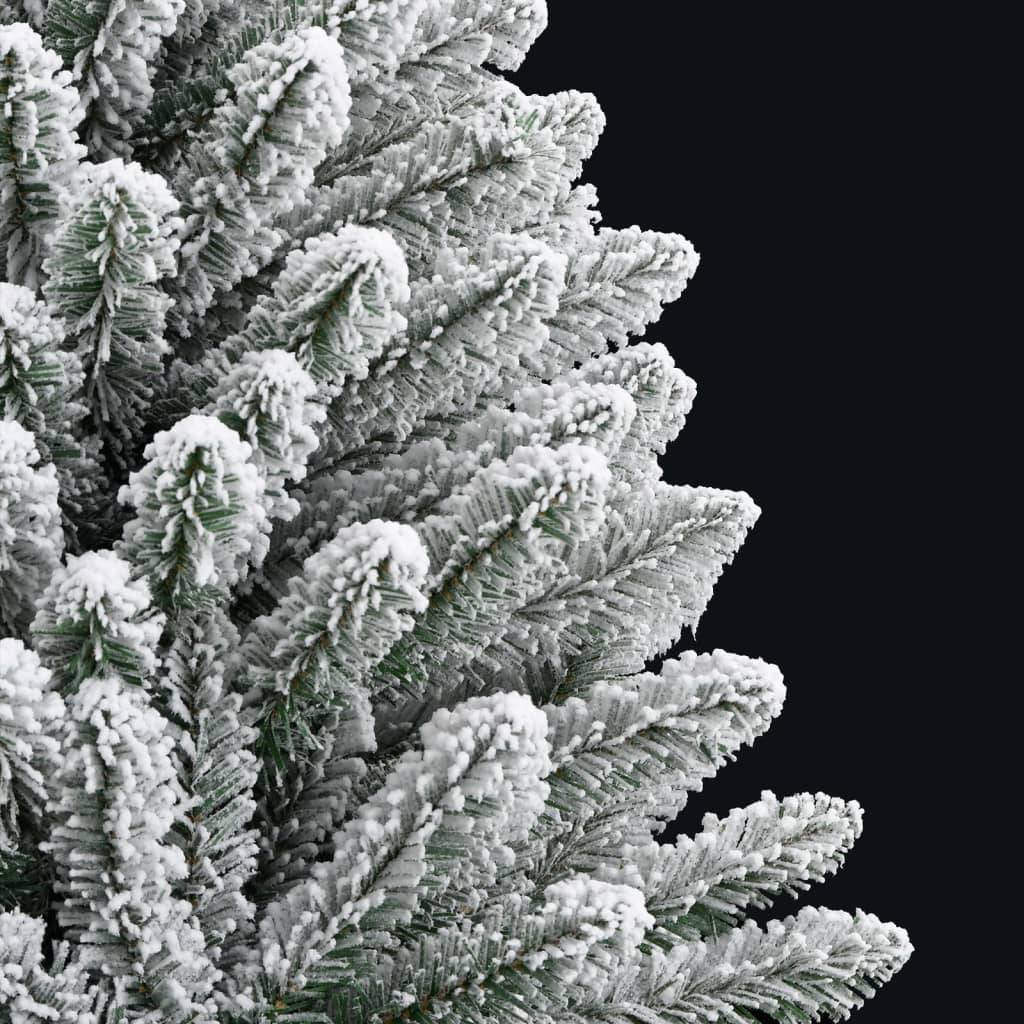 Sapin De Noël - Arbre de Noël artificiel à charnières avec neige floquée 150 cm - Image 6