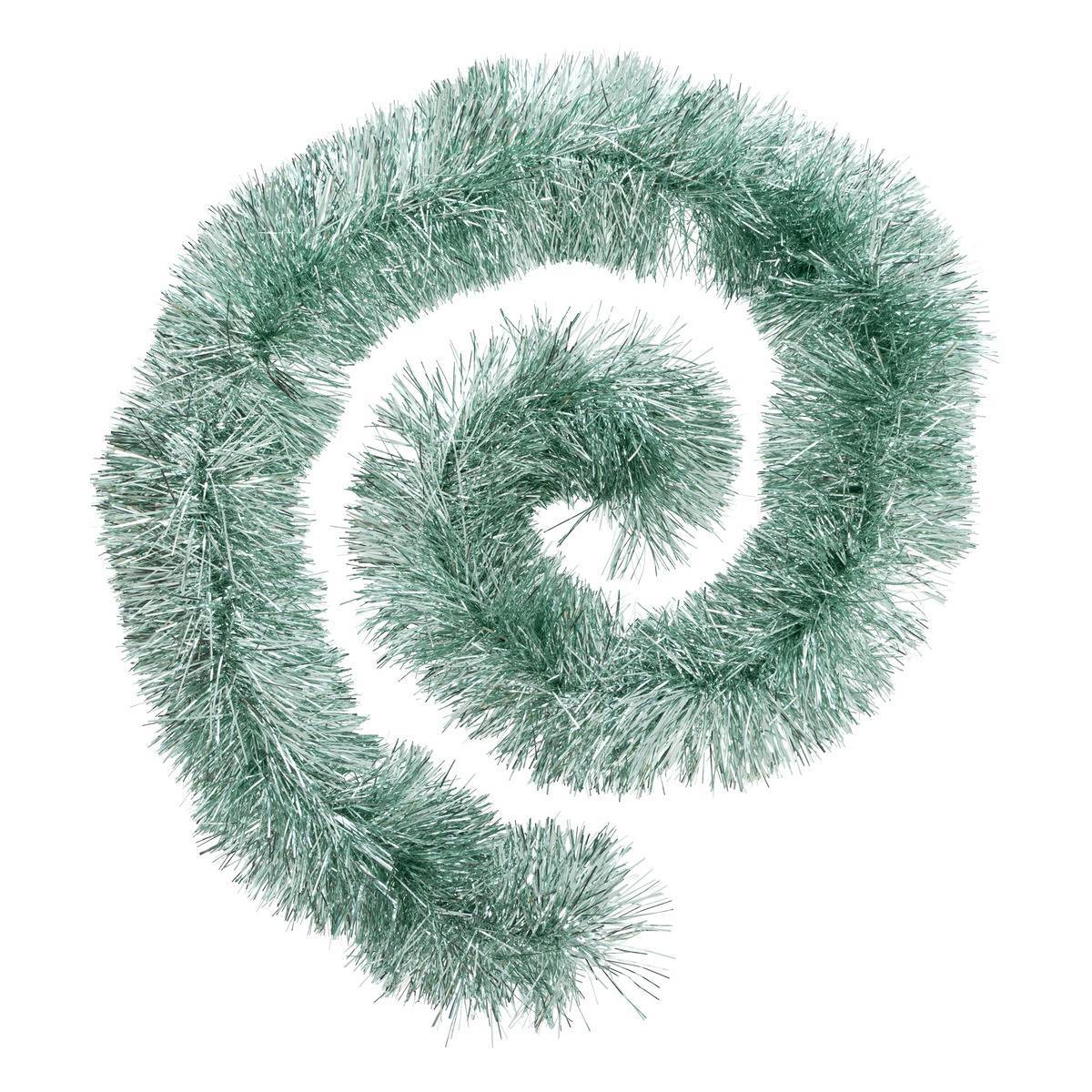 Guirlande de Noël boa 150x8x2m vert amande ATMOSPHERA CREATEUR D'INTERIEUR - Image 1