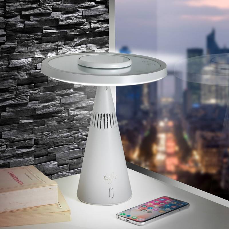 Yoghi - Be White - Miroir 3en1 Avec Lumière Led Et Enceinte Bluetooth - Image 5