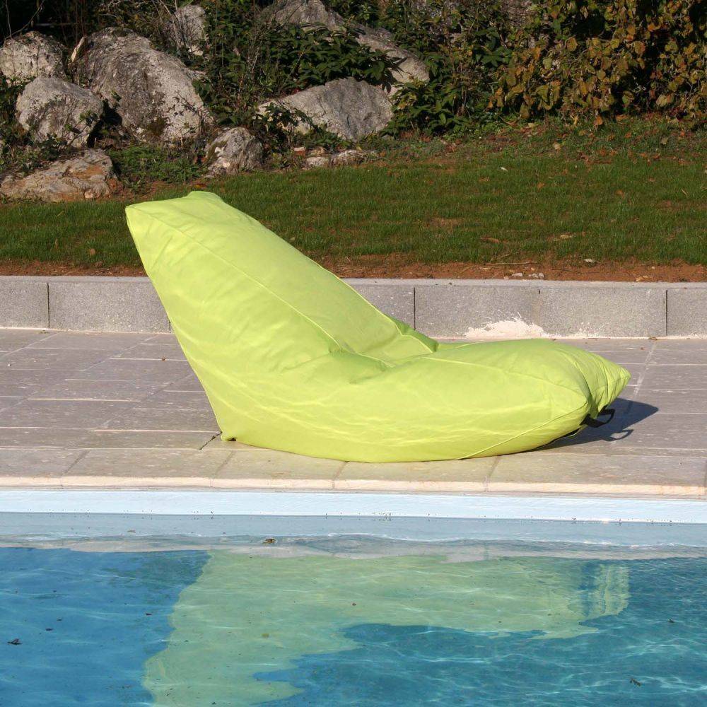 Jardindeco - Poire intérieur extérieur en polyester Luna Vert anis - Image 2