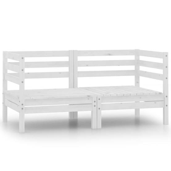 Prolenta Premium - Banc de jardin Blanc 64 X 64 cm - Prolenta Premium - Image 2