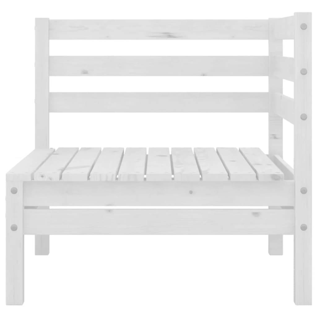Prolenta Premium - Banc de jardin Blanc 64 X 64 cm - Prolenta Premium - Image 5