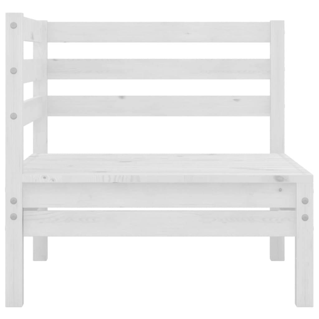 Prolenta Premium - Banc de jardin Blanc 64 X 64 cm - Prolenta Premium - Image 4