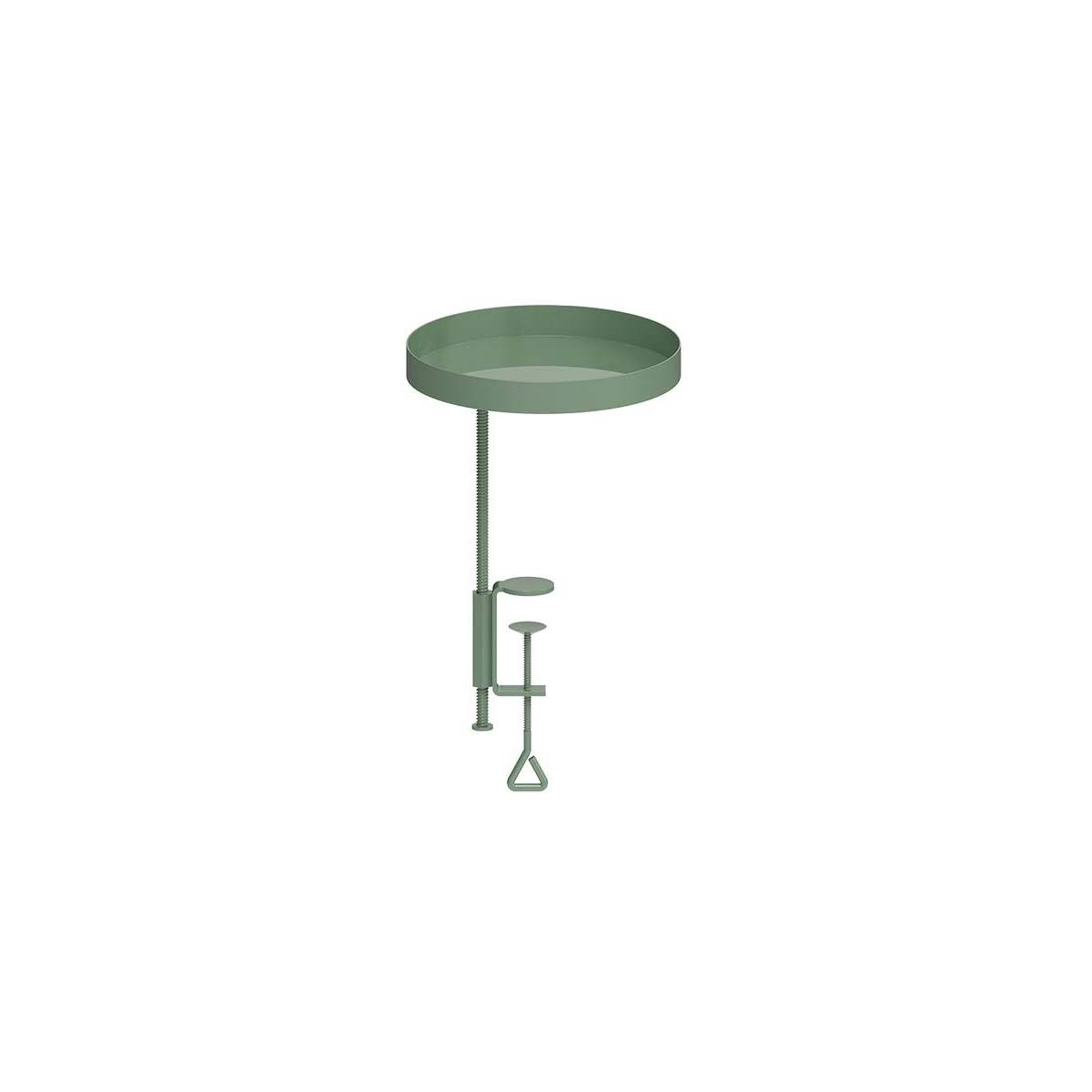 Esschert Design - Support à plantes rond  à fixer hauteur réglable vert 24.6 x 18 cm - Image 1