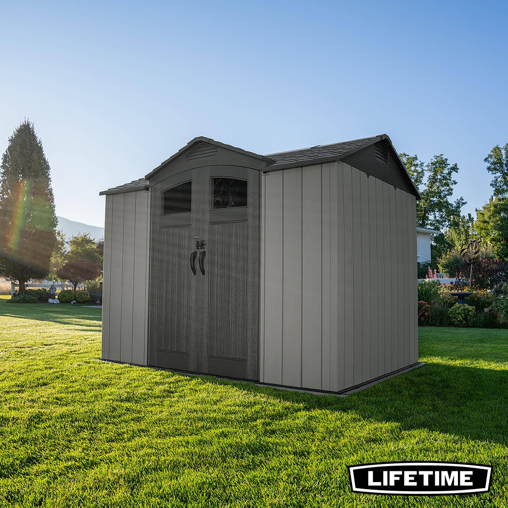 Lifetime - Abri de jardin résine 5.6 m2 (2.83 x 2.14 m) LIFETIME #60476 - Image 4
