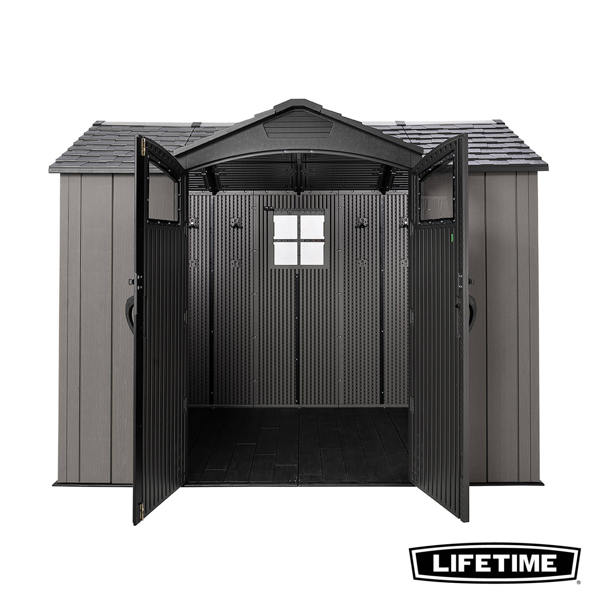 Lifetime - Abri de jardin résine 5.6 m2 (2.83 x 2.14 m) LIFETIME #60476 - Image 1