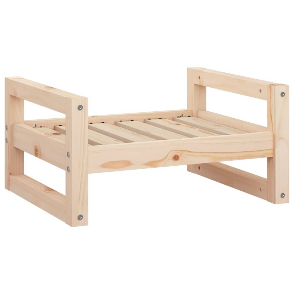 Vidaxl - Lit pour chien 55,5x45,5x28 cm Bois de pin solide vidaXL 821467 - Image 2