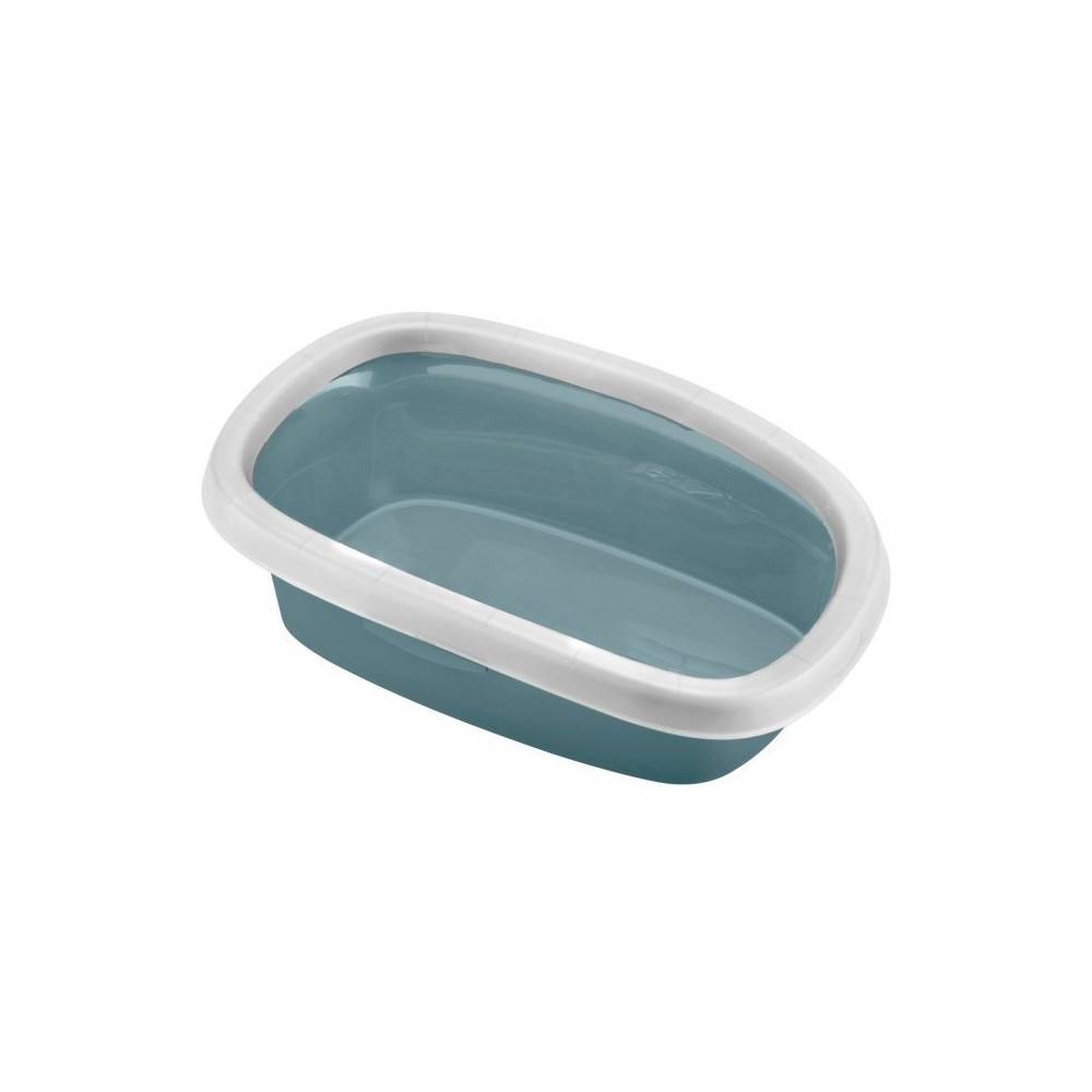 Bac a litière sprint 20 bleu acier 39 x 58 x 17 h pour chat - Image 1