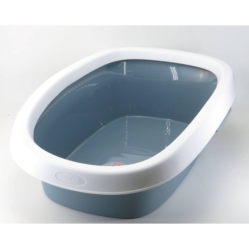 Bac a litière sprint 20 bleu acier 39 x 58 x 17 h pour chat - Image 2