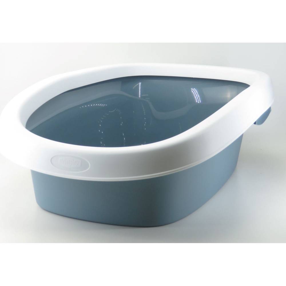 Bac a litière sprint 20 bleu acier 39 x 58 x 17 h pour chat - Image 3