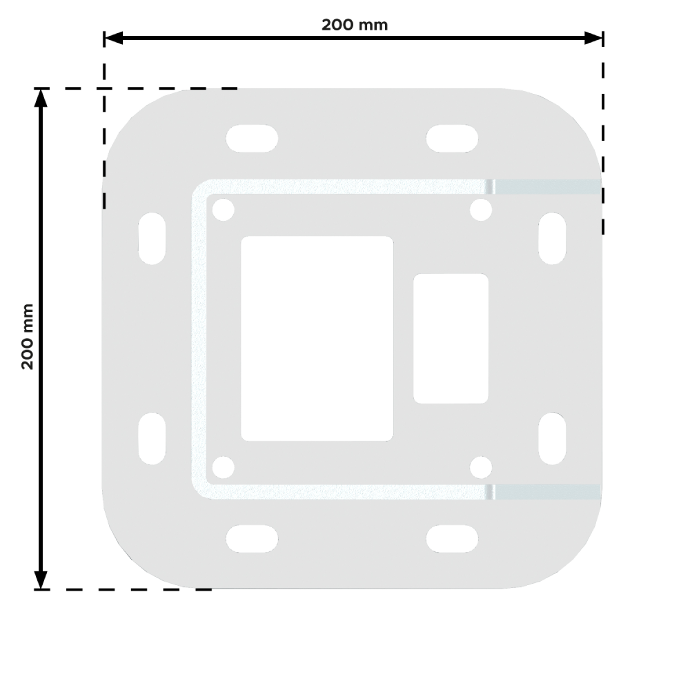 Carport HAPESIRE Isotoit® îlot 6,26x3,50m (Blanc) - Alia Productions - Image 3