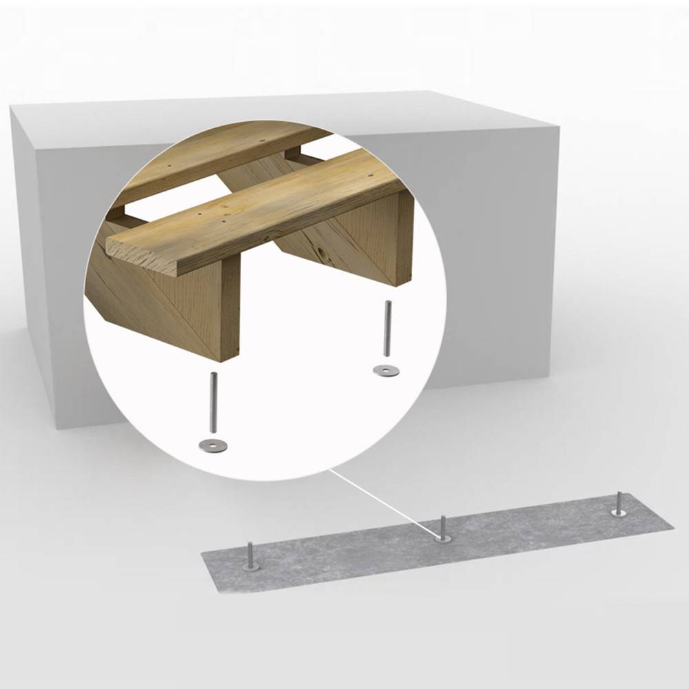 Escalier Bois Exterieur - 5 Marches - Largeur : 80 cm - Marches découpables - Sans Contremarches - Pin du Nord - Image 5