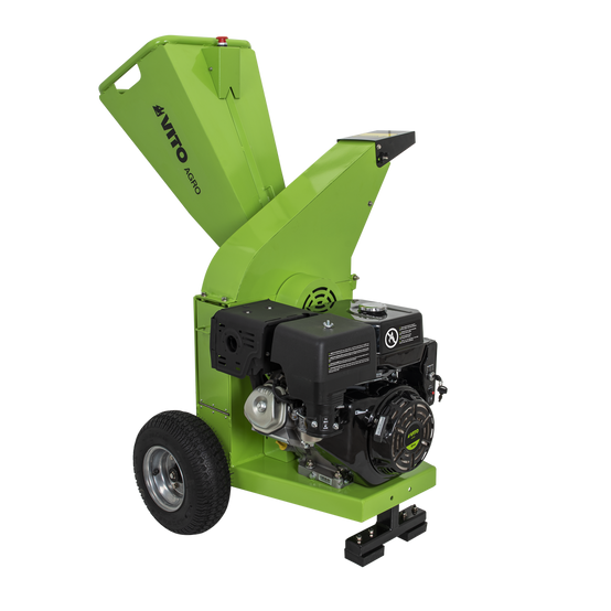 Broyeur de végétaux Thermique 7CV - 2 Lames de coupe - Branches Ø 70mm -Moteur 208Cm3 Poignées VITO - Image 8