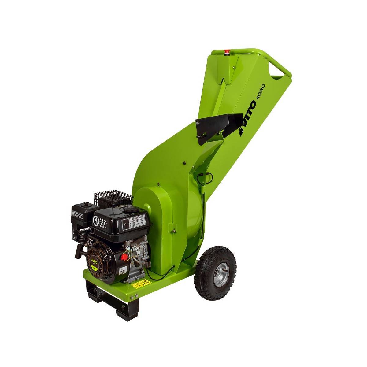 Broyeur de végétaux Thermique 7CV - 2 Lames de coupe - Branches Ø 70mm -Moteur 208Cm3 Poignées VITO - Image 9