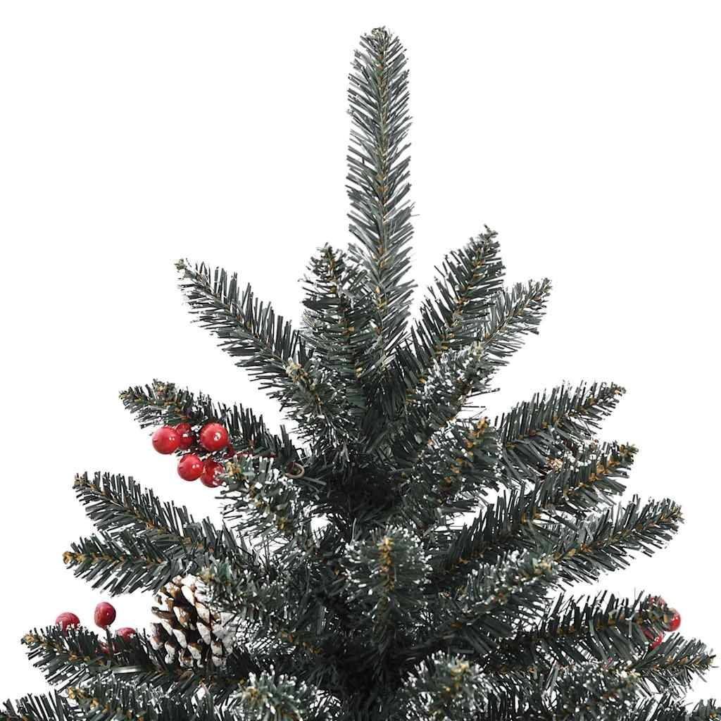 Sapin de Noël | Arbre de Noël artificiel Vert 180 cm PVC, plastique et acier Maison Chic - Image 8