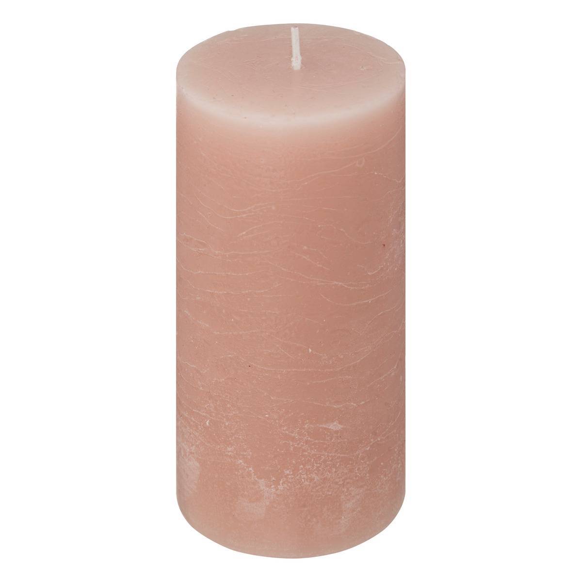 Atmosphera - Bougie rustique rose clair 445g - Atmosphera Créateur d'intérieur - Image 1