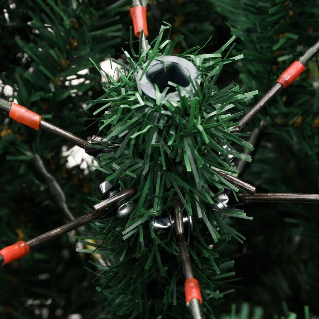 Sapin De Noël - Arbre de Noël artificiel à charnières avec support 150 cm-JU11941 - Image 7