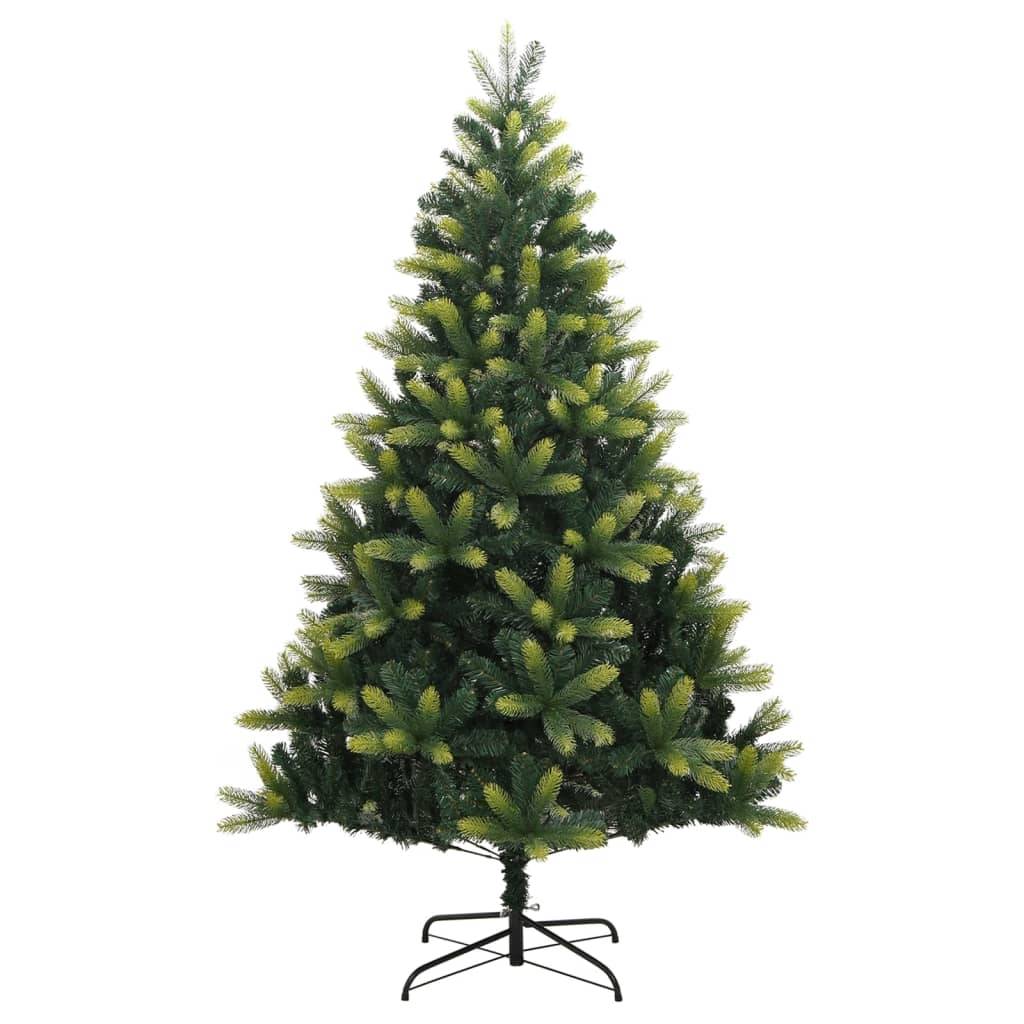 Sapin De Noël - Arbre de Noël artificiel à charnières avec support 150 cm-JU11941 - Image 1