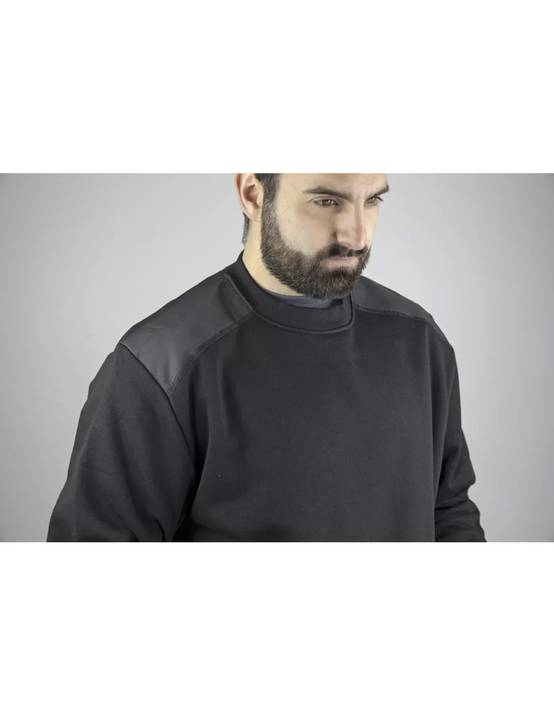Farah - Zermatt - Sweat en coton à logo graphique - Noir Farah - Zermatt - Sweat en coton à logo graphique - Noir