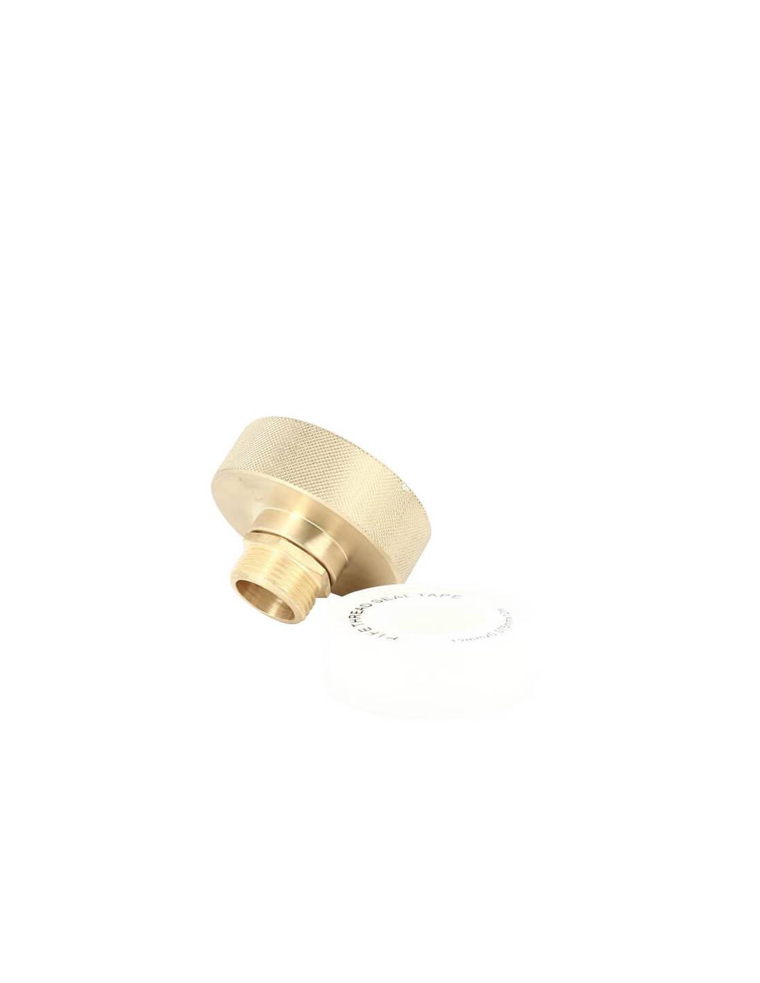 Raccord S60X6 laiton - Fileté mâle 3/4'' Pas gaz (20x27 mm) - Image 4