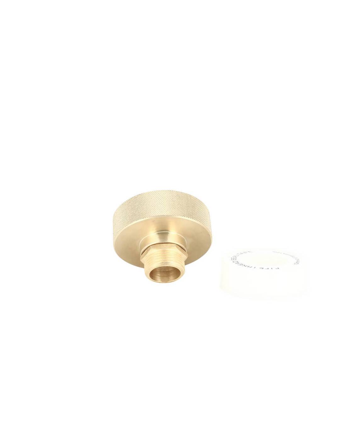 Raccord S60X6 laiton - Fileté mâle 3/4'' Pas gaz (20x27 mm) - Image 1