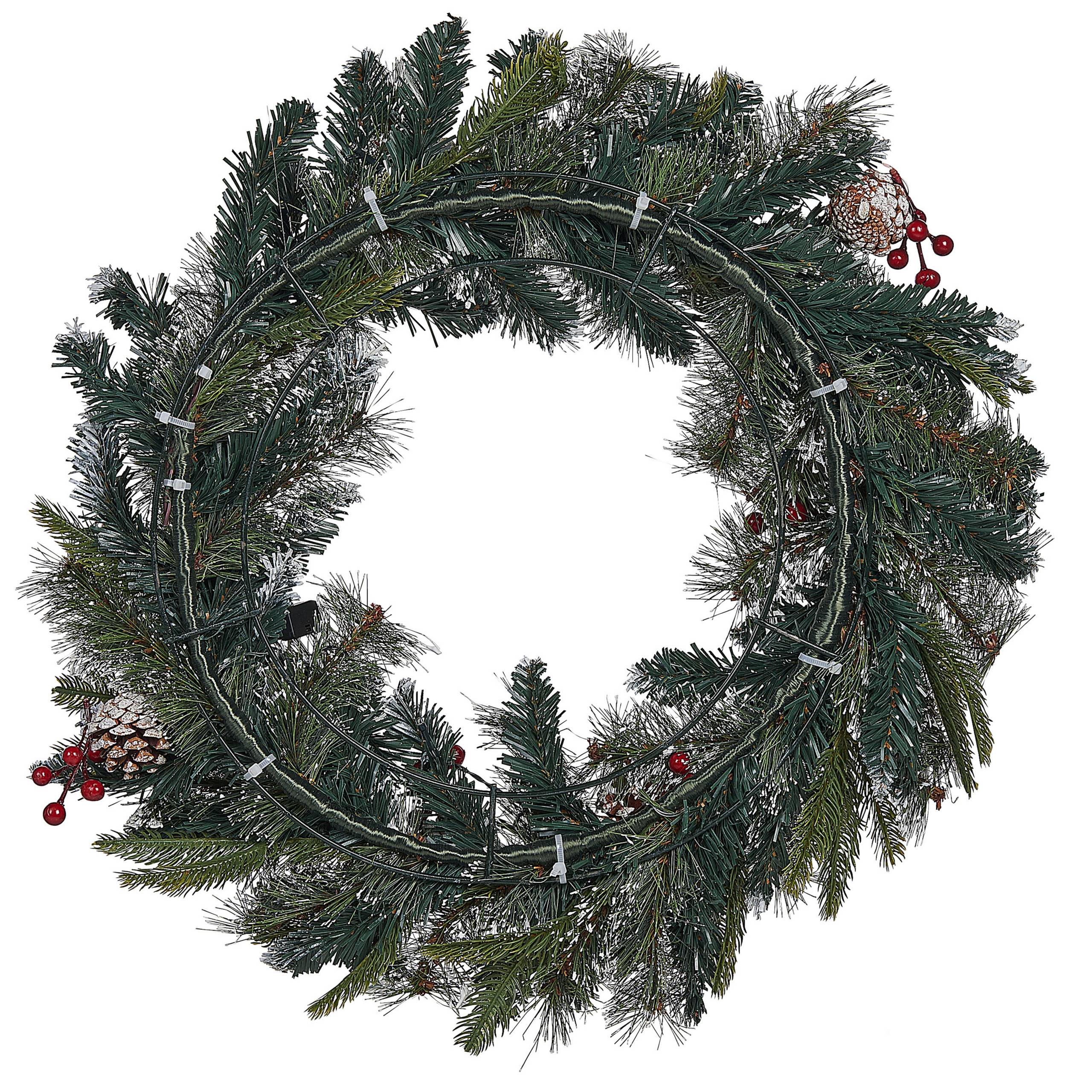 Couronne Matière synthétique Vert PAIMIO - Beliani - Image 4