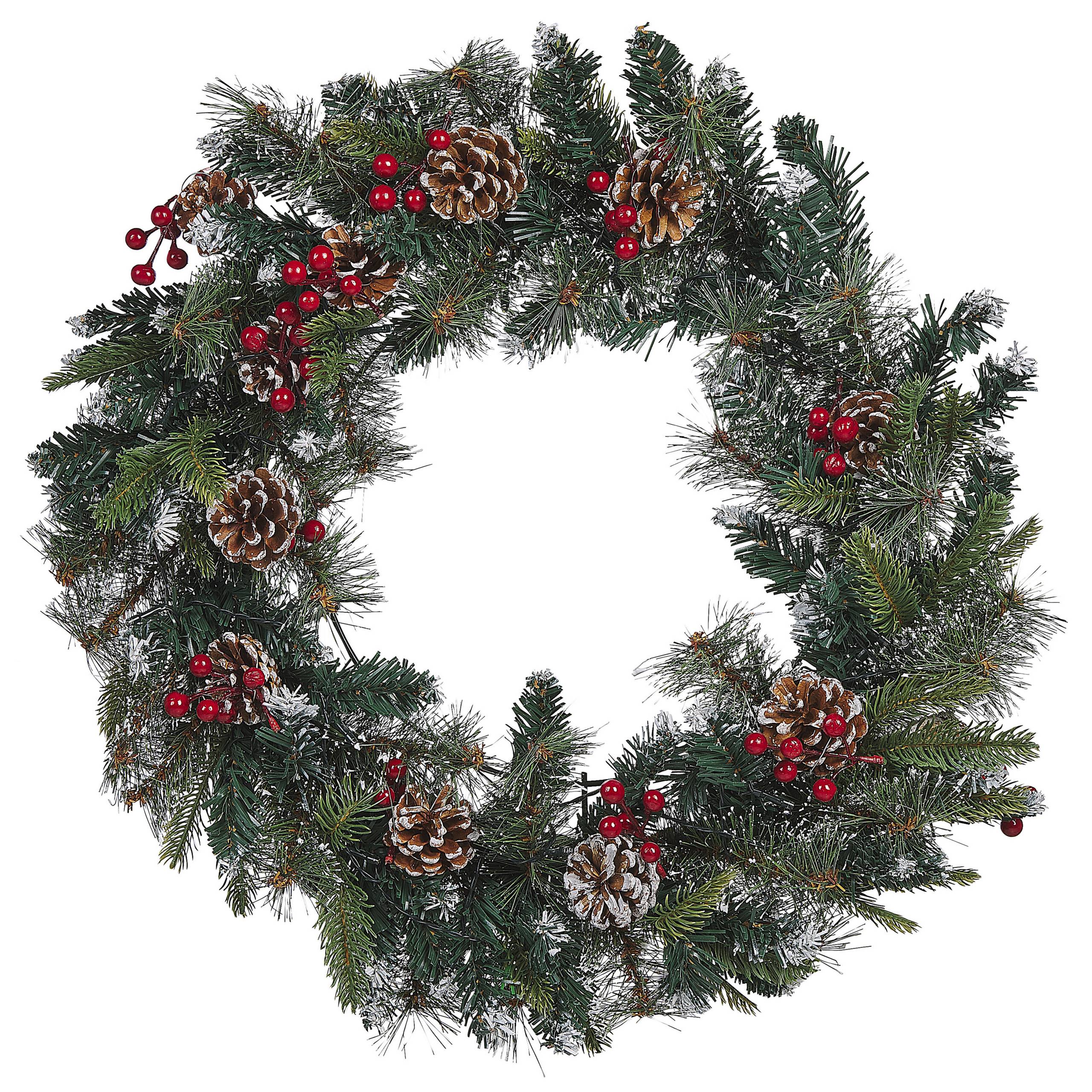 Couronne Matière synthétique Vert PAIMIO - Beliani - Image 3