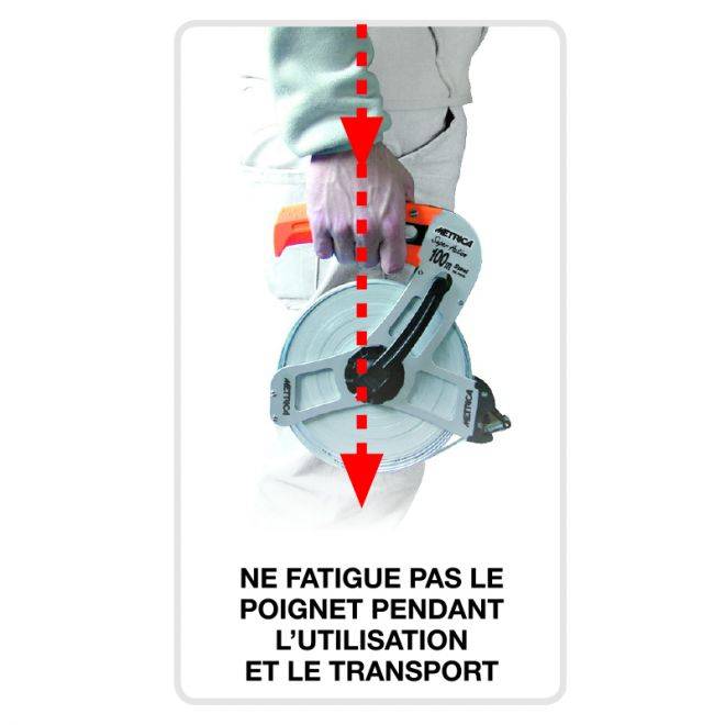 Mesure longue fibre super action METRICA 50m x 13mm - 40029V - Image 3