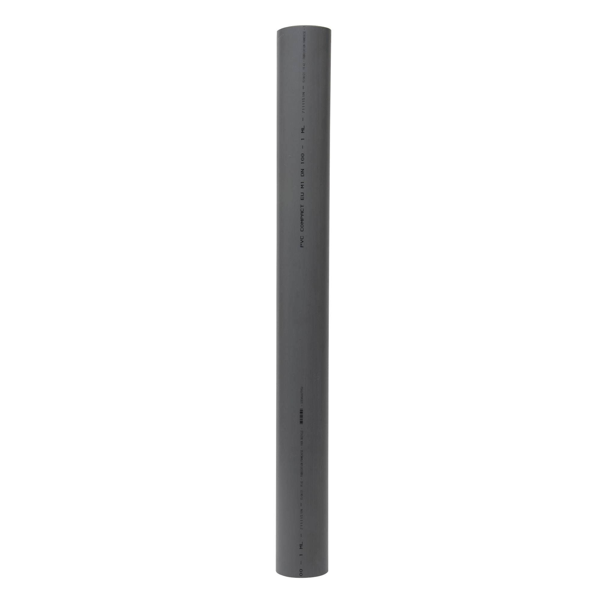 Jardibric - Barre de 1 mètre tube pvc ø 100 mm - Image 1