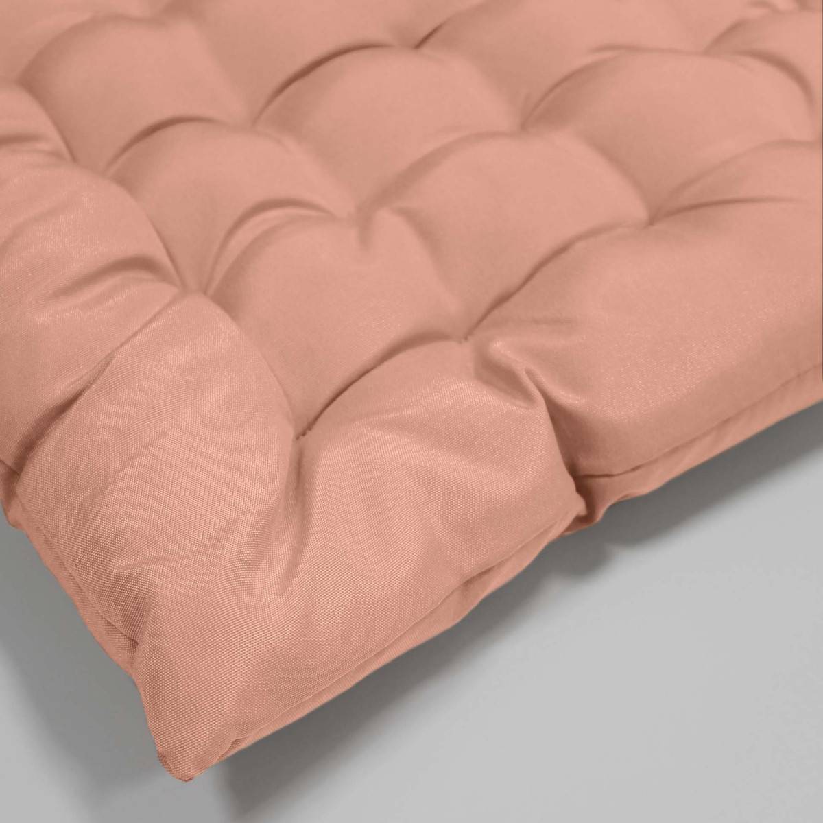 Paris Prix - Galette de Chaise Matelassée "Essentiel" 40x40cm Rose Blush - Image 4