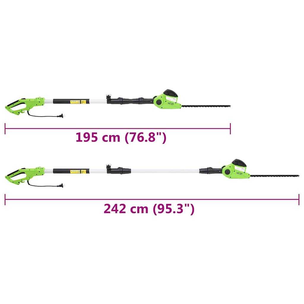 Vidaxl - Taille-haie électrique à perche télescopique 41 cm 550 W vidaXL 149205 - Image 7