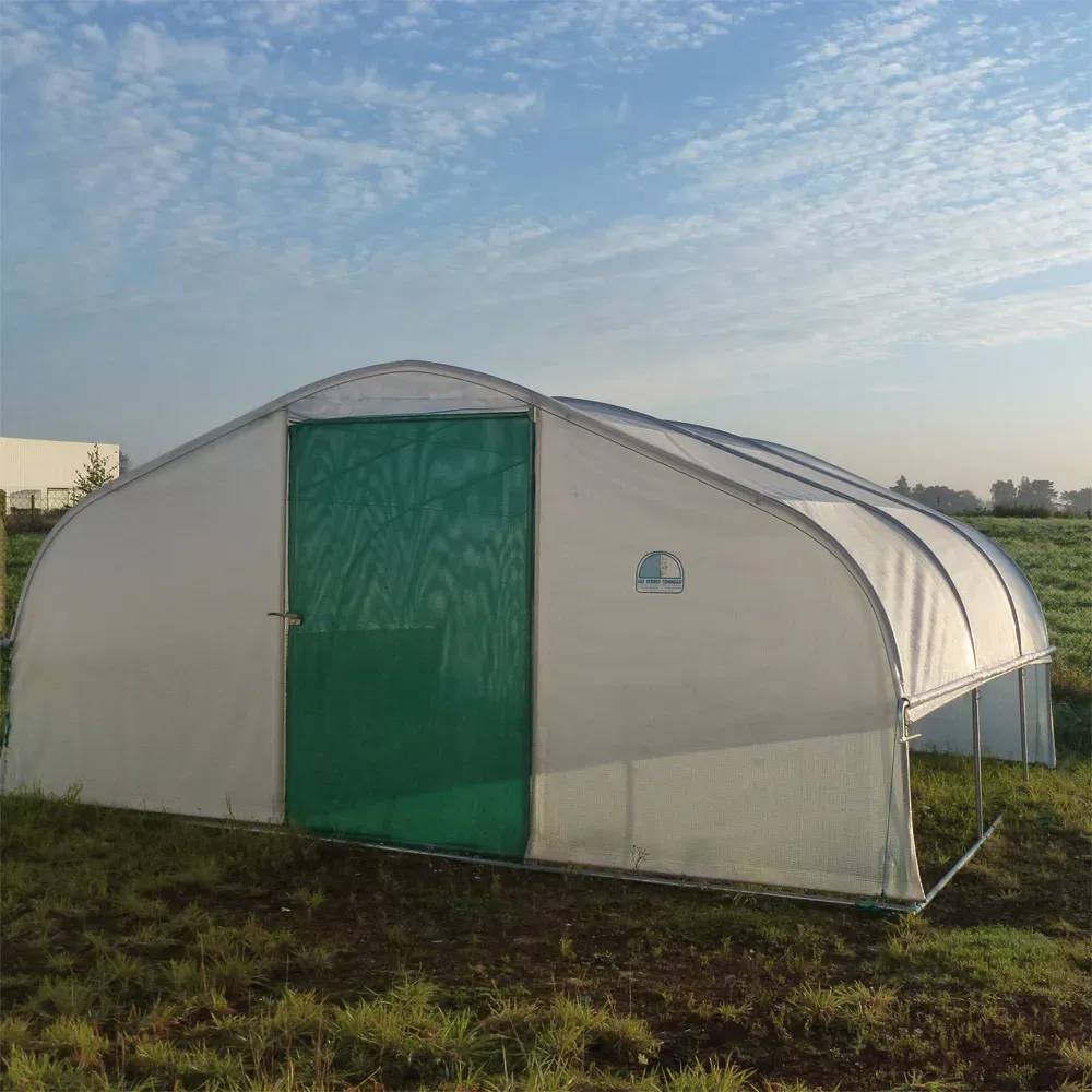 Serre de jardin avec aérations 5 x 4,50 m Les Serres Tonneau