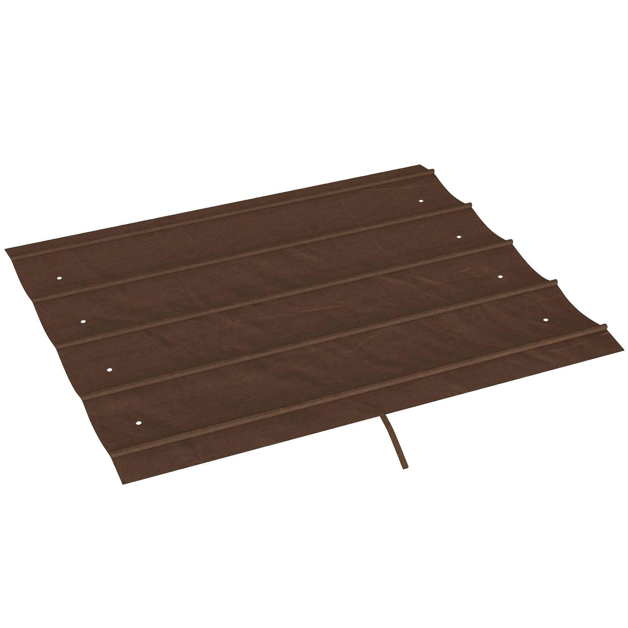 Toile de toit de rechange pour pergola toile de remplacement protection solaire Anti-UV pour pergola de 3 x 2 m café - Image 1