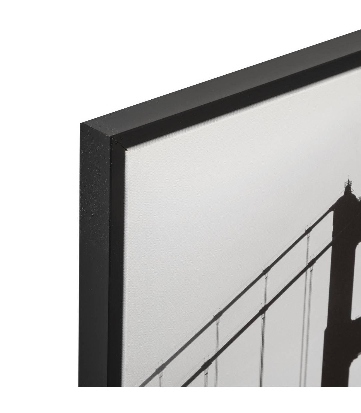 Tableau Toile murale imprimée et encadrée Pont du Golden Gate 90 x 60 cm - Image 2