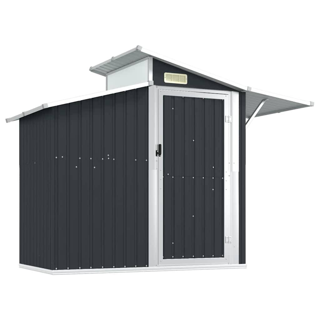 Vidaxl - Abri de jardin Anthracite 270x130x208,5 cm Acier galvanisé vidaXL 316244 - Image 2