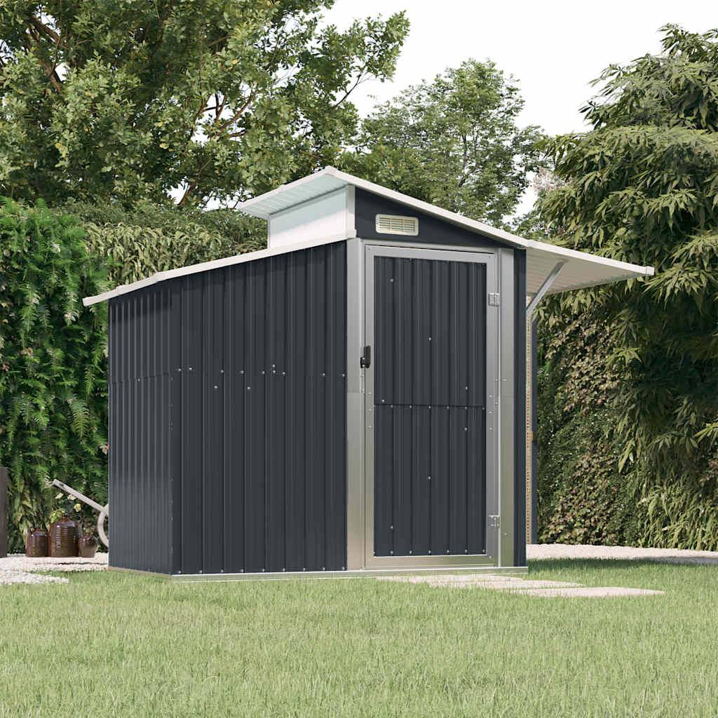 Vidaxl - Abri de jardin Anthracite 270x130x208,5 cm Acier galvanisé vidaXL 316244