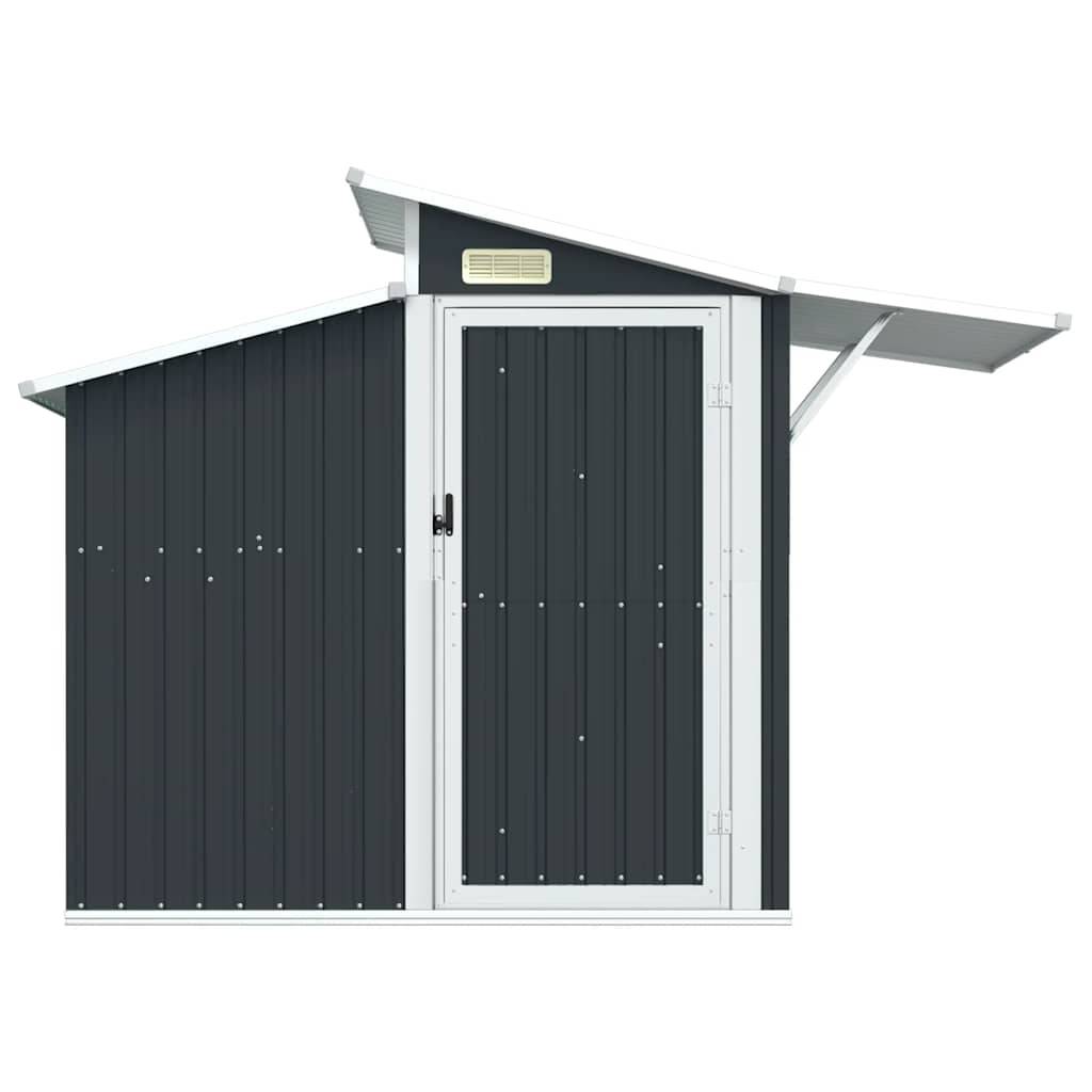 Vidaxl - Abri de jardin Anthracite 270x130x208,5 cm Acier galvanisé vidaXL 316244 - Image 4