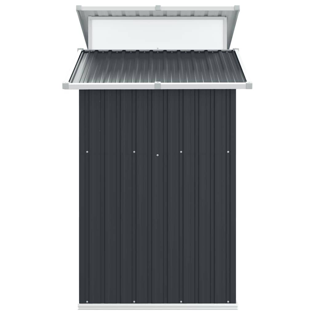 Vidaxl - Abri de jardin Anthracite 270x130x208,5 cm Acier galvanisé vidaXL 316244 - Image 6