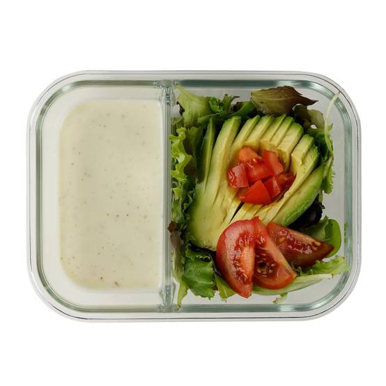 Boîte à repas en verre avec deux compartiments 1000 ml Fackelmann Move - Image 2